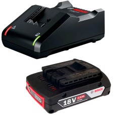 Стартовий набір Bosch Professional: акумулятор GBA 18V 2.0Ah M-B та зарядний пристрій GAL 18V-40