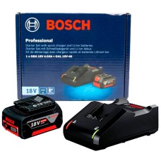 Стартовий набір Bosch: акумулятор GBA 18V 4.0Ah та зарядний пристрій GAL 18V-40