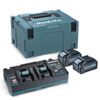 Набір з 2 акумуляторів XGT Makita BL4040 40 В MAX 4 Аh, з/п DC40RB, кейс