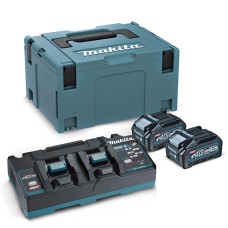 Набір з 2 акумуляторів XGT Makita BL4040 40 В MAX 4 Аh, з/п DC40RB, кейс