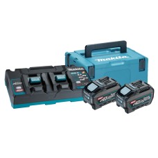Набір з 2 акумуляторів XGT Makita BL4050F 36 В MAX 5 Аh, з/п DC40RB, кейс