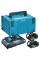 Набор из 2 аккумуляторов LXT Makita BL1840B 18 В 4 Аh, з/у DC18RD, кейс