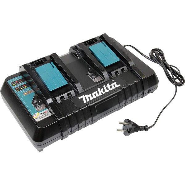 Набор из 2 аккумуляторов LXT Makita BL1840B 18 В 4 Аh, з/у DC18RD, кейс