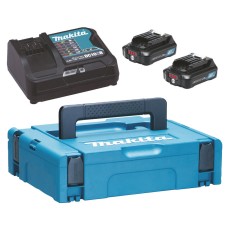 Набір із 2 акумуляторів СXT Makita BL1021B 12 В, з/п DC10SB у кейсі