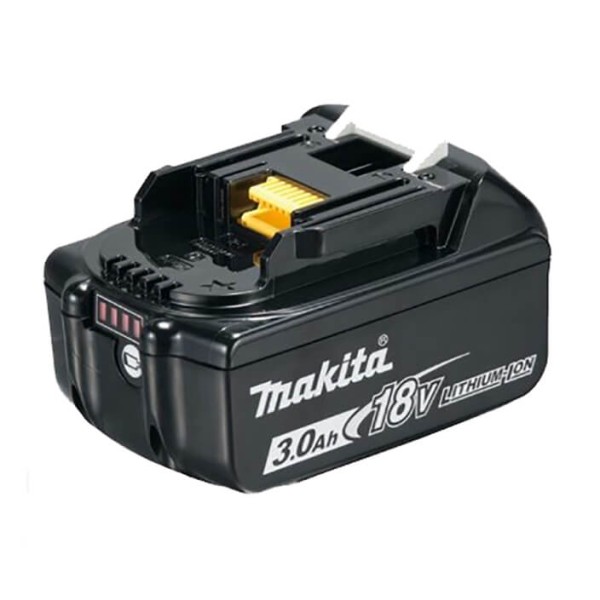 Набор Makita из 2 аккумуляторов LXT BL1830B 18 В, з/у DC18RC в кейсе Makpac