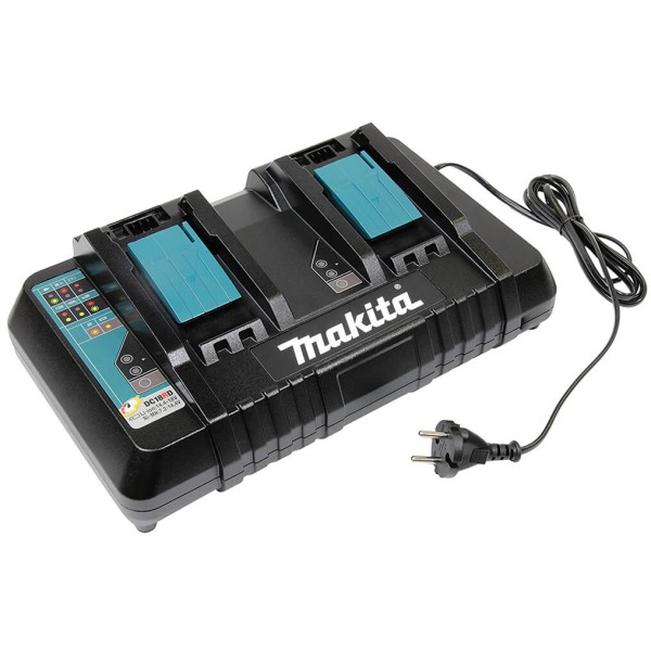 Набор из 2 аккумуляторов LXT Makita BL1860B 18 В, з/у DC18RD в кейсе
