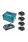 Набір з 4 акумуляторів LXT Makita BL1850B 18 В 5 Аh, з/п DC18RD, кейс