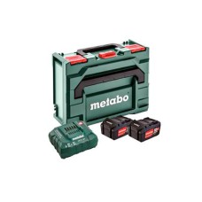 Базовый набор Metabo 2 акб Li-Power 4 Ah с з/у ASC 55 в кейсе MetaBox 145