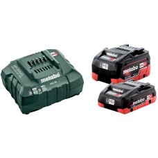 Базовый комплект Metabo LiHD 1 х 4 Ah, 1 х 5.5 Ah с з/у ASC 55