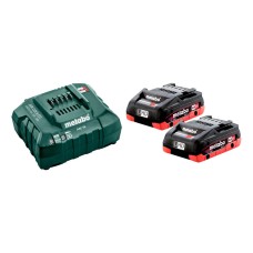 Базовый комплект Metabo 2 акб LiHD по 4.0 Ah с з/у ASC-55