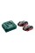 Базовый комплект Metabo 2 акб LiHD по 4.0 Ah с з/у ASC-55