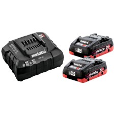 Базовый комплект Metabo 2 акб LiHD 18V 4 Ah, з/у ASC 55