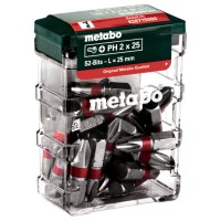 Коробка с битами Metabo SP PH2, 25 шт