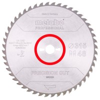 Пильный диск Metabo HW/CT, 315x2,8х30 мм, 48 WZ 15°