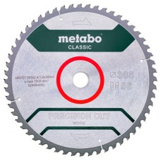 Пильный диск Metabo HW/CT, 305x2,4х30 мм, 56 WZ 5°