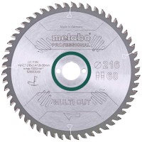 Пильный диск Metabo HW/CT, 216x2,4х30 мм, 60 FZ/TZ 5°