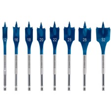 Набор перовых сверл Bosch SelfCut Speed 12, 16, 18, 20, 22, 25, 28, 32 мм, 8 шт