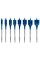 Набор перовых сверл Bosch SelfCut Speed 12, 16, 18, 20, 22, 25, 28, 32 мм, 8 шт