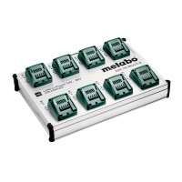 Быстрозарядная станция Metabo ASC 55 MULTI 8, 12-36 В