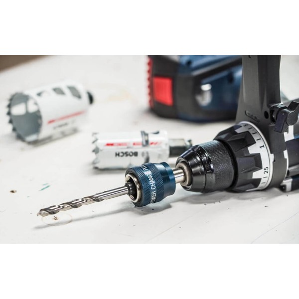 Подовжувач Bosch 105 мм 1/4" з адаптером Power-Change SDS-Plus 11 мм 7/16"