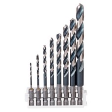 Набір свердел по металу Bosch Impact Control HSS-G, 2-10 мм, 8 шт