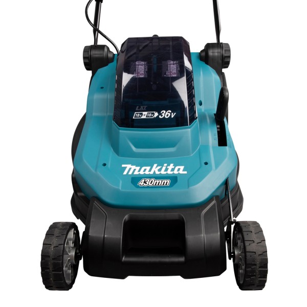 Акумуляторна газонокосарка Makita DLM432CT2, 2 акб 5 Ah, двопортовий з/п