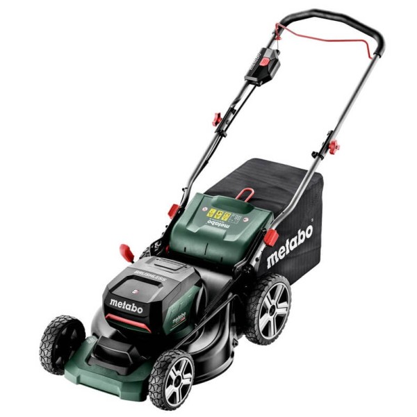 Аккумуляторная газонокосилка Metabo RM 36-18 LTX BL 46, 2 x 5.2 Ah, ASC 145 DUO
