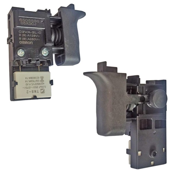 Кнопка C3VA-2L-C перфоратора Makita HR2230, HR2460, HR2470