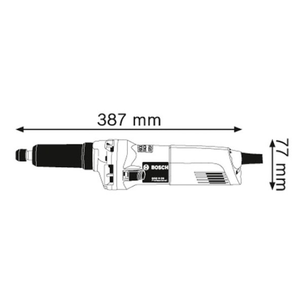 Прямая шлифмашина Bosch GGS 8 CE Professional