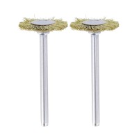 Щетка мягкая из латуни Dremel 19 мм (535) 2 шт