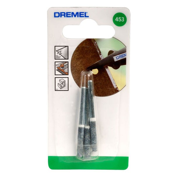 Шлифовальный камень для заточки цепи Dremel 4,0 мм (453)