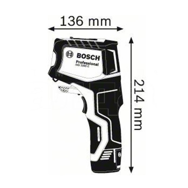 Термодетектор Bosch GIS 1000 C Professional с АКБ