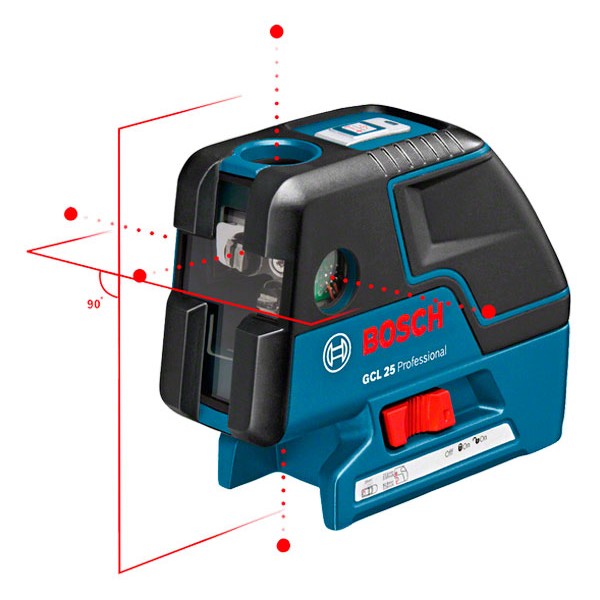 Крапковий лазер Bosch GCL 25 Professional + тримач BM 1