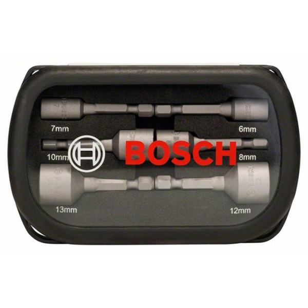 Набор торцевых головок Bosch, 6 шт