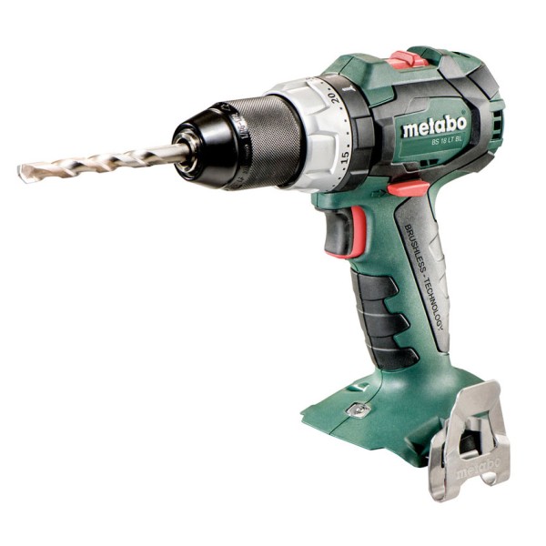 Аккумуляторная дрель-шуруповерт Metabo BS 18 LT BL (каркас) в MetaBox