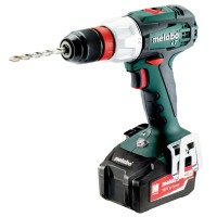 Акумуляторний дриль-шурупокрут Metabo BS 18 LT Quick, 2x4.0 Ah, ASC 55, MetaBox