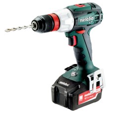 Аккумуляторная дрель-шуруповерт Metabo BS 18 LT Quick, 2x4.0 Ah, ASC 55, MetaBox