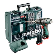 Аккумуляторный ударный шуруповерт Metabo PowerMaxx SB Basic Set