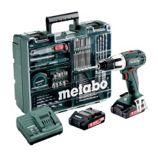 Аккумуляторная ударная дрель-шуруповерт Metabo SB 18 LT Set