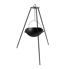 Казан чугунный азиатский 4 л с триногой