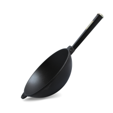 Сковорода чугунная с деревянной ручкой Black WOK 2,2 л