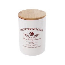 Банка для сыпучих продуктов "Country kitchen" 1000мл 10x15см