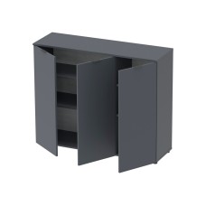 Комод у вітальню Doros Рон 6 120х38х100 см Графіт (DRS-011303)