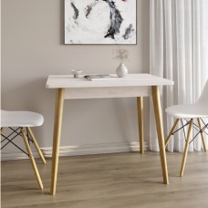 Обідній стіл LION Маямі-2 дерев'яні ніжки Самоа Димчастий (LION-041182)