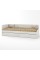 Односпальне ліжко з ящиками Еверест Соната-800 80х190 см німфея альба (білий) (DTM-2470)