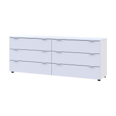 Комод Doros Рон 9 Білий 6 Ящиків 160х38х62 DRS-011777 (41516175)