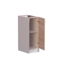 Кухонный модуль нижний Эверест Эко 300 ясень шимо светлый/белый (без столешницы) 30х46х82 см (DTM-2772)