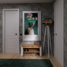 Тумба для взуття Еверест Нордік-900 90х38х45 см Білий + Дуб крафт золотий (DTM-5545)