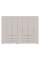 Комплект шаф для одягу Doros Гелар (2 шт.) 271,2х49,5х203,4 см Кашемір (DRS-011242)