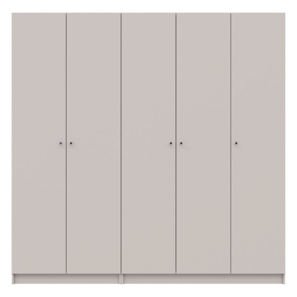 Комплект шаф для одягу Doros Промо (2 шт.) 225х48х204 см Кашемір (DRS-011212)